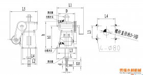 QL型手電兩用螺桿式啟閉機